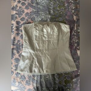 WHBM Shimmery Corset Top